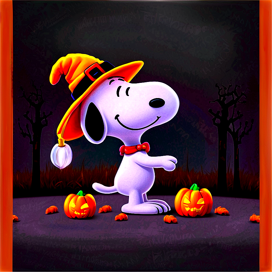 Snoopy Halloween Trick Png 06122024 PNG image