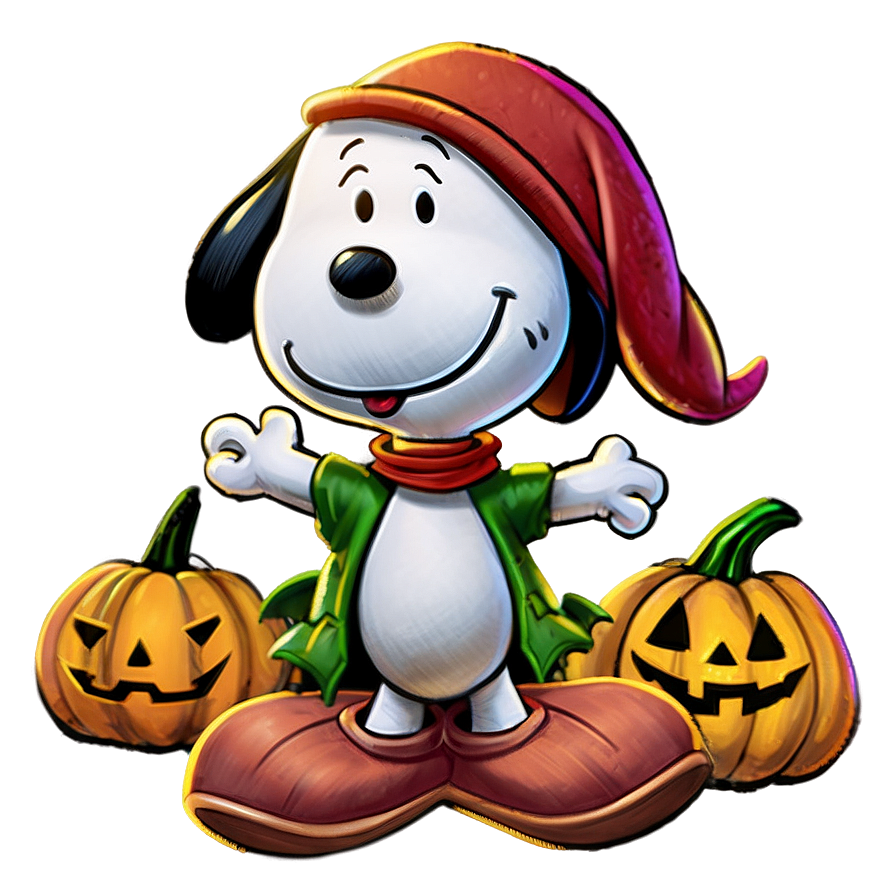 Snoopy's Halloween Adventure Png 06122024 PNG image