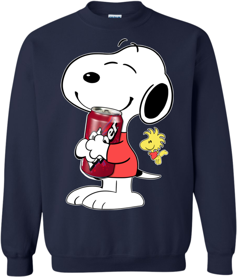 Snoopy Woodstock Friends Sweatshirt PNG image