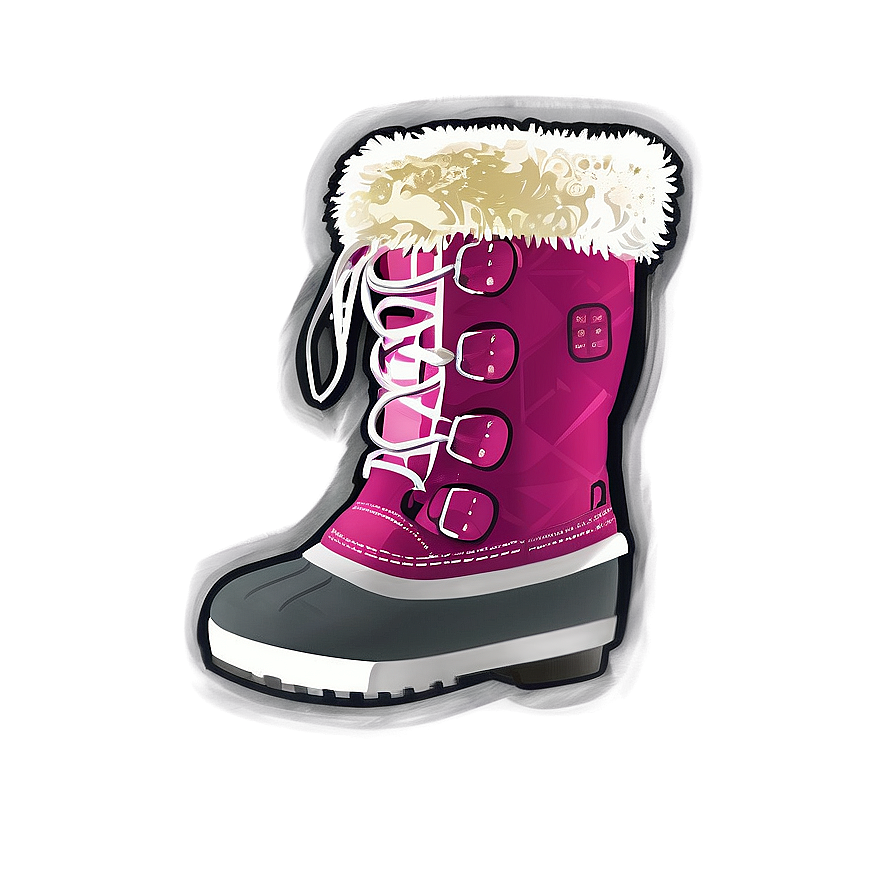 Snow Boot Graphic Png 98 PNG image