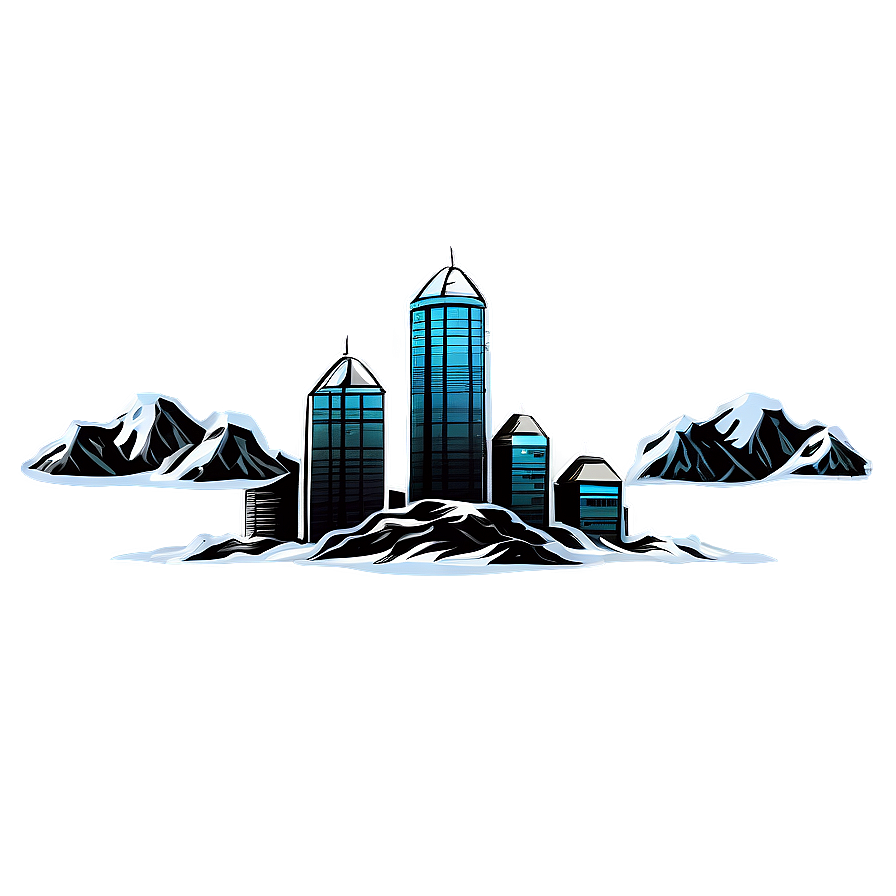Snow-capped Skyscraper Png 51 PNG image