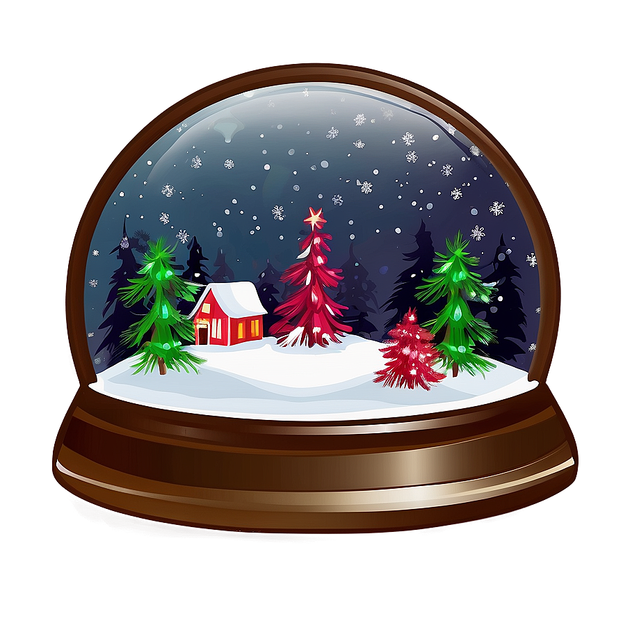Snow Globe Design Png 54 PNG image