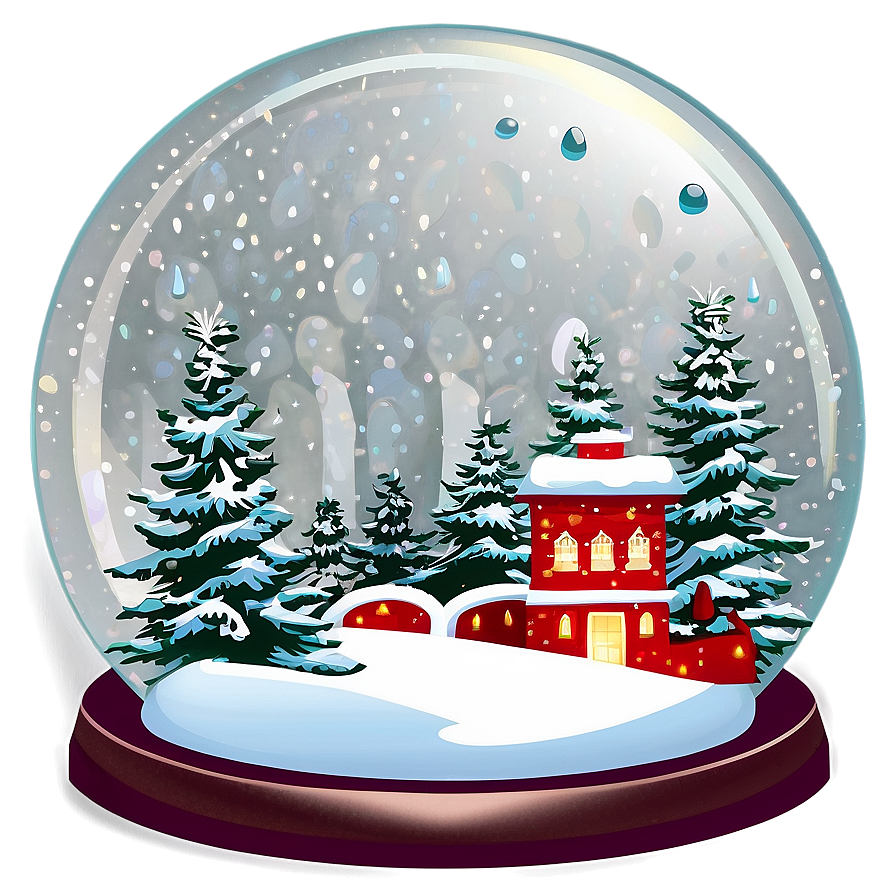 Snow Globe Design Png Ngn PNG image