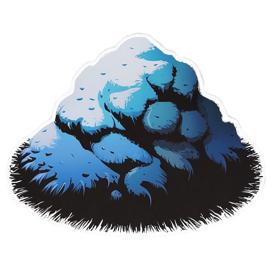 Snow Pile Silhouette Png 38 PNG image