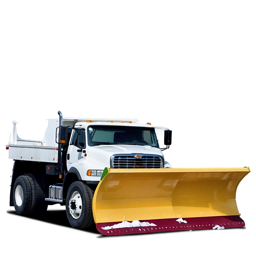 Snow Plow Truck Winter Png 05042024 PNG image