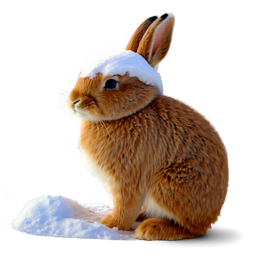 Snow Rabbit Png Qwy PNG image