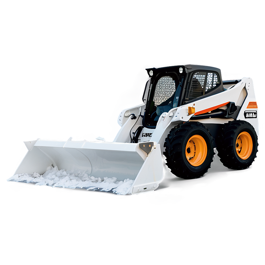 Snow Removal Skid Steer Png Utg PNG image