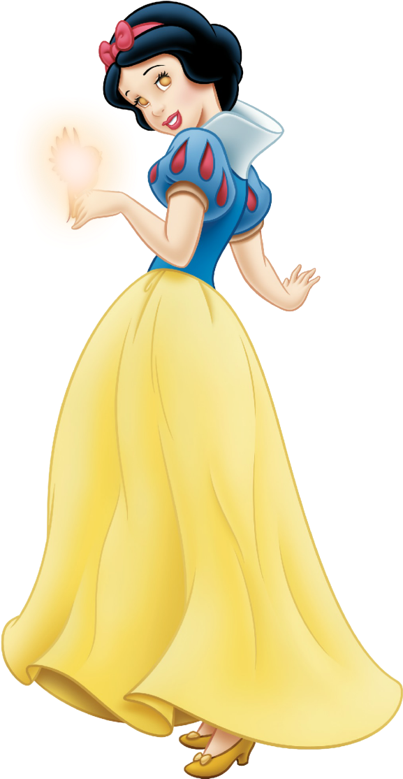 Snow White Classic Pose PNG image