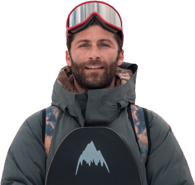 Snowboarder Portrait With Goggles PNG image