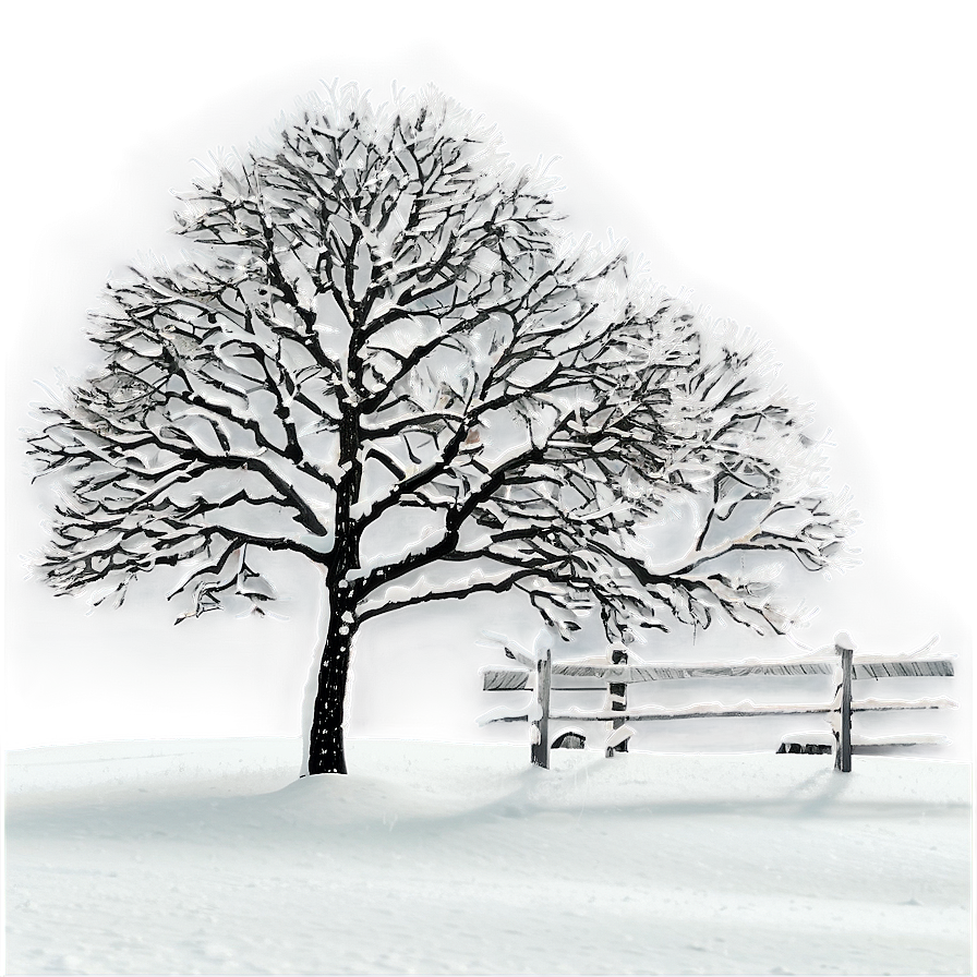 Snowfall Scenery Png Pna54 PNG image