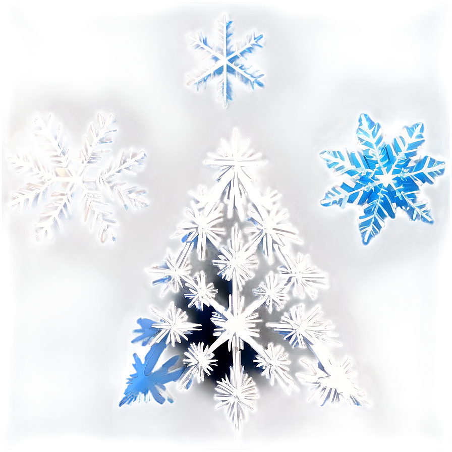 Snowflake Christmas Tree Star Png 06282024 PNG image