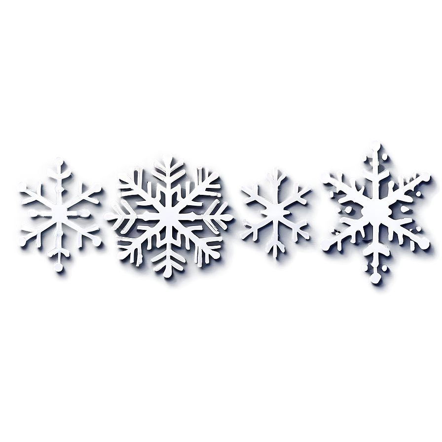 Snowflake Emoji Pattern Png 06272024 PNG image