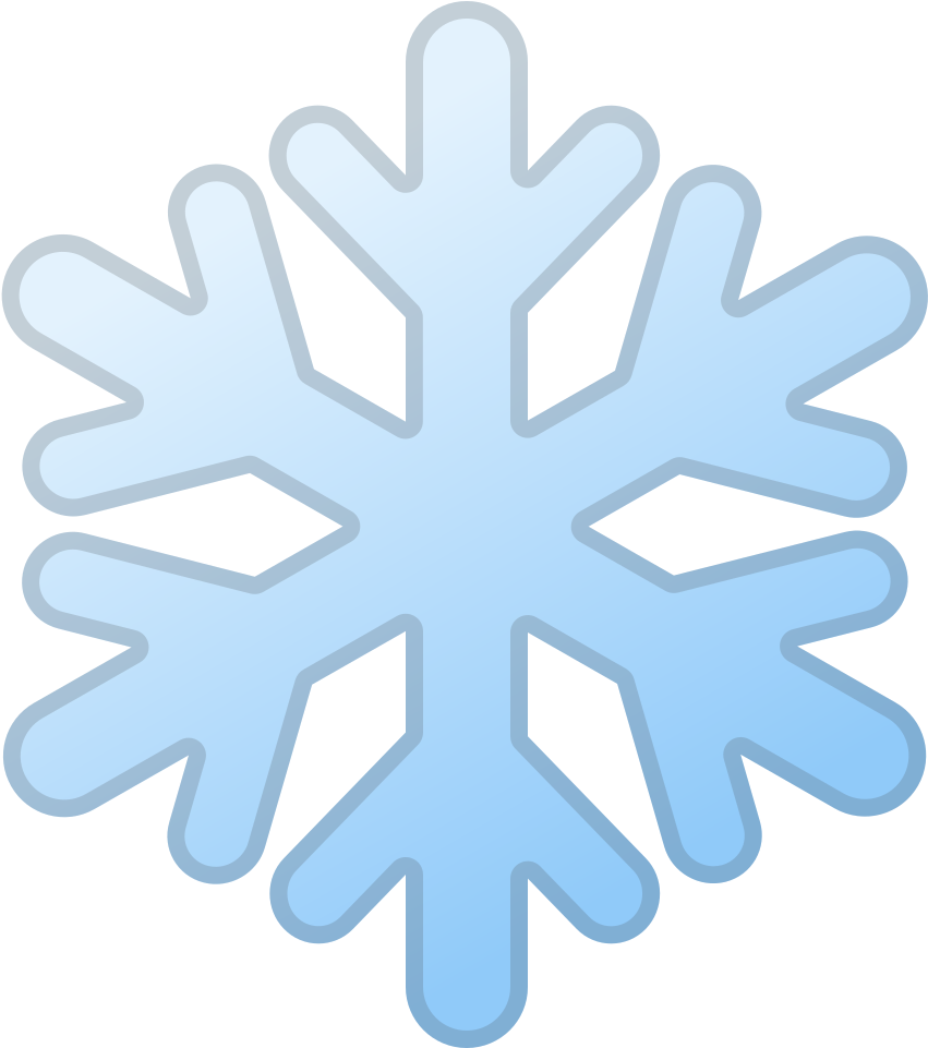 Snowflake Icon Graphic PNG image