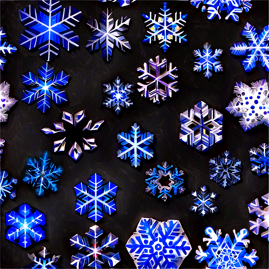 Snowflake Pattern Background Png 05212024 PNG image