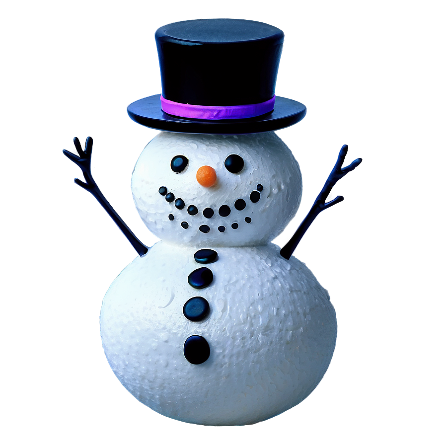 Snowman Family Decoration Png 04292024 PNG image