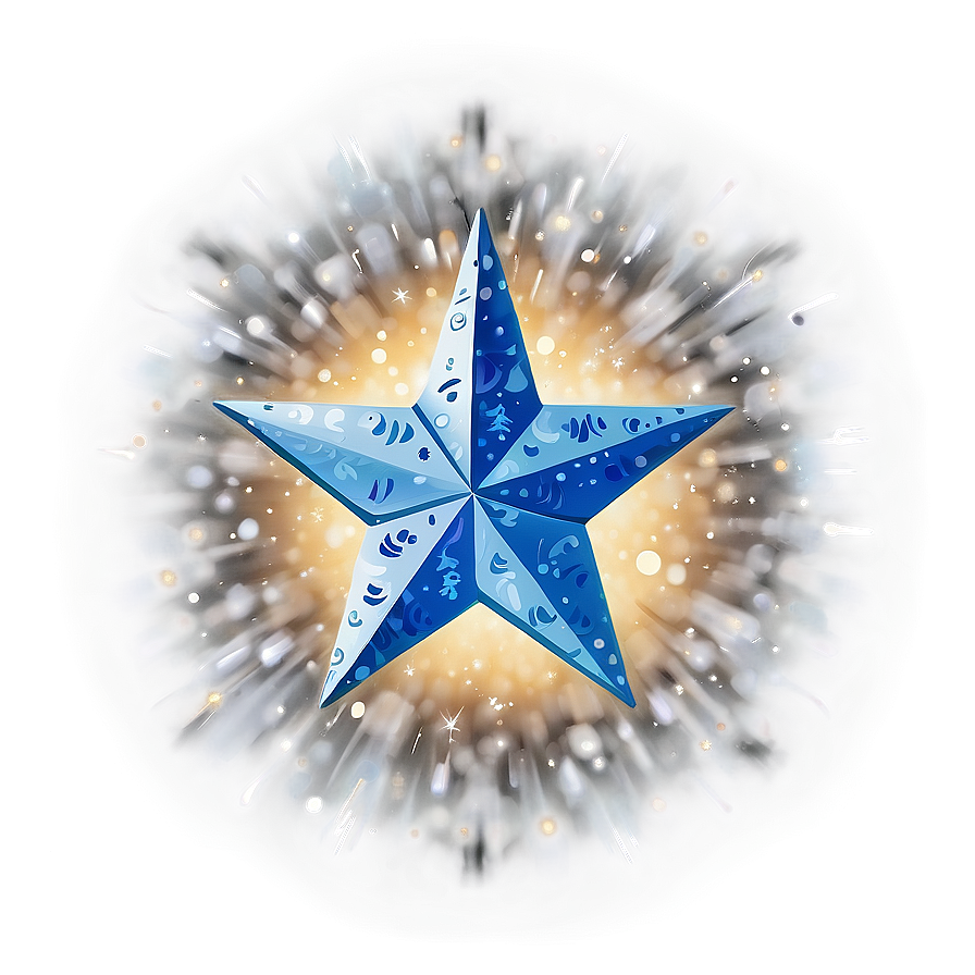 Snowy Christmas Star Png 06252024 PNG image