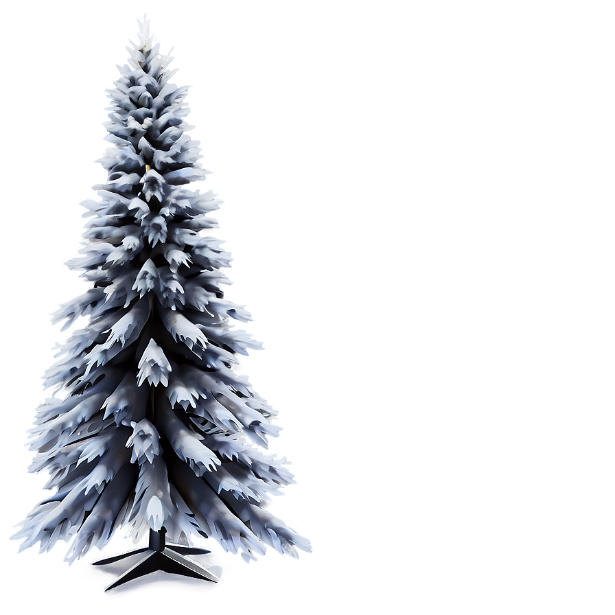 Snowy Christmas Tree Png 52 PNG image