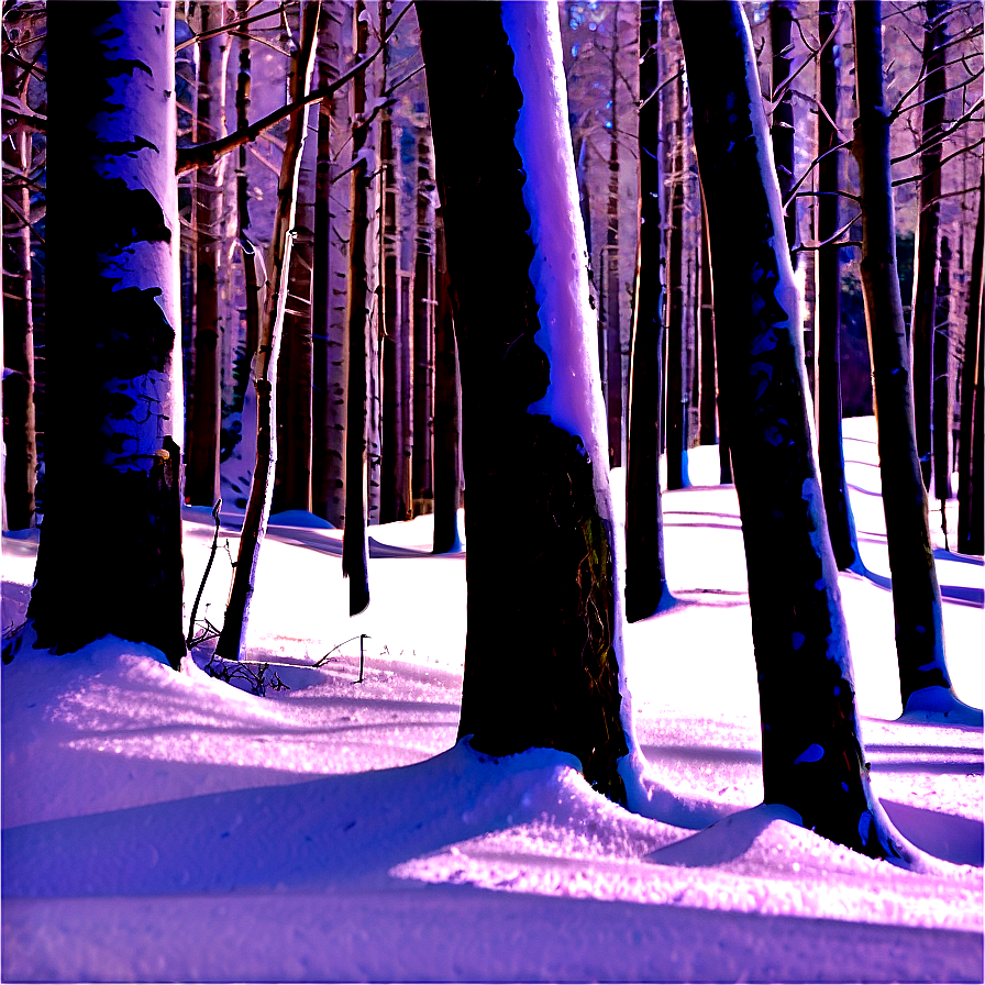 Snowy Forest Transparent Png Cvi PNG image