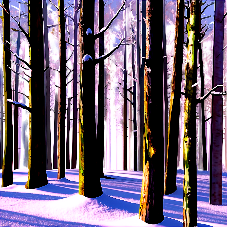 Snowy Forest Transparent Png Wry23 PNG image