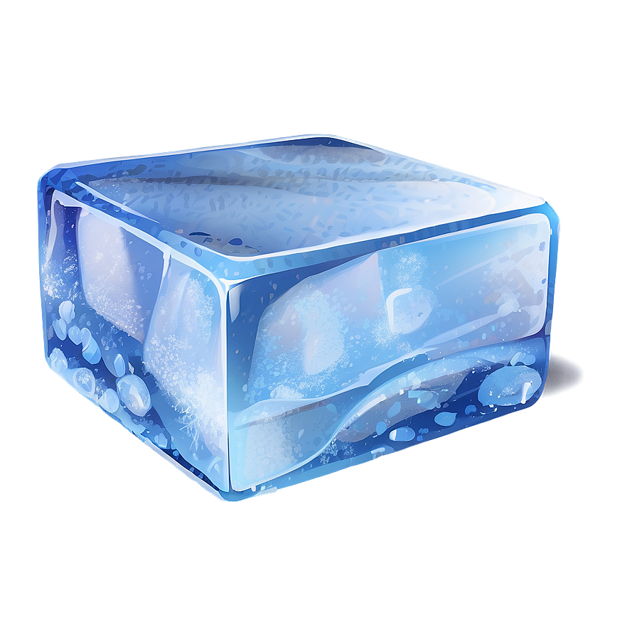 Snowy Ice Block Png 41 PNG image