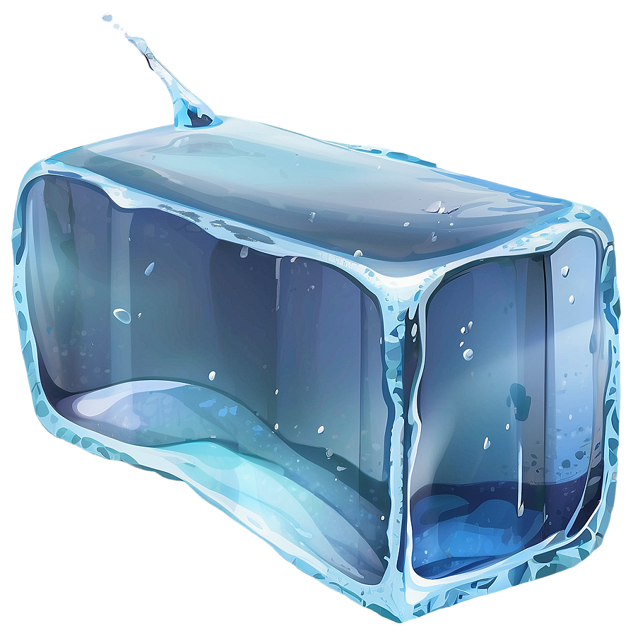 Snowy Ice Block Png Oaq60 PNG image