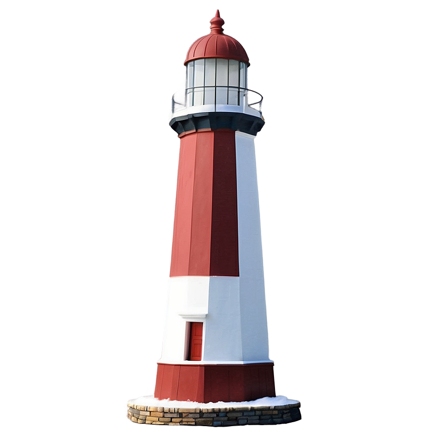 Snowy Lighthouse Png Yye PNG image
