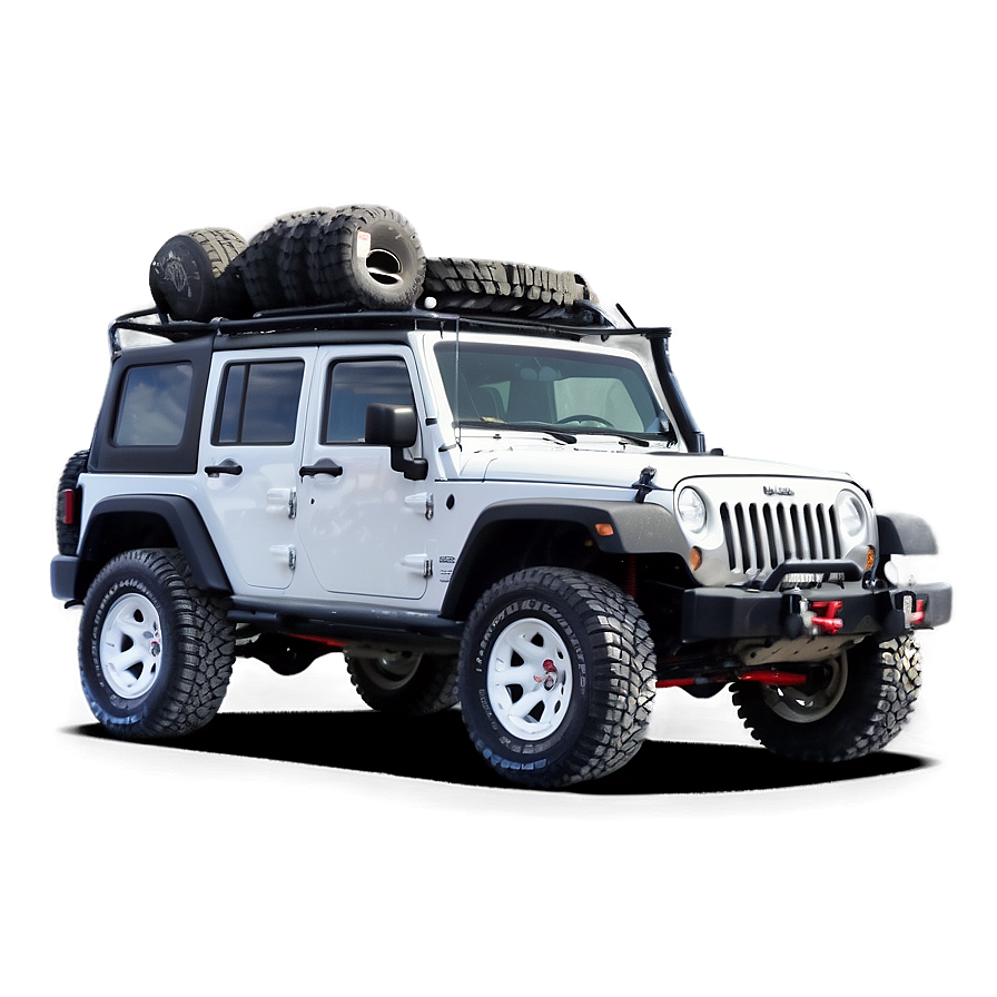 Snowy Mountain Jeep Trip Png Pet60 PNG image