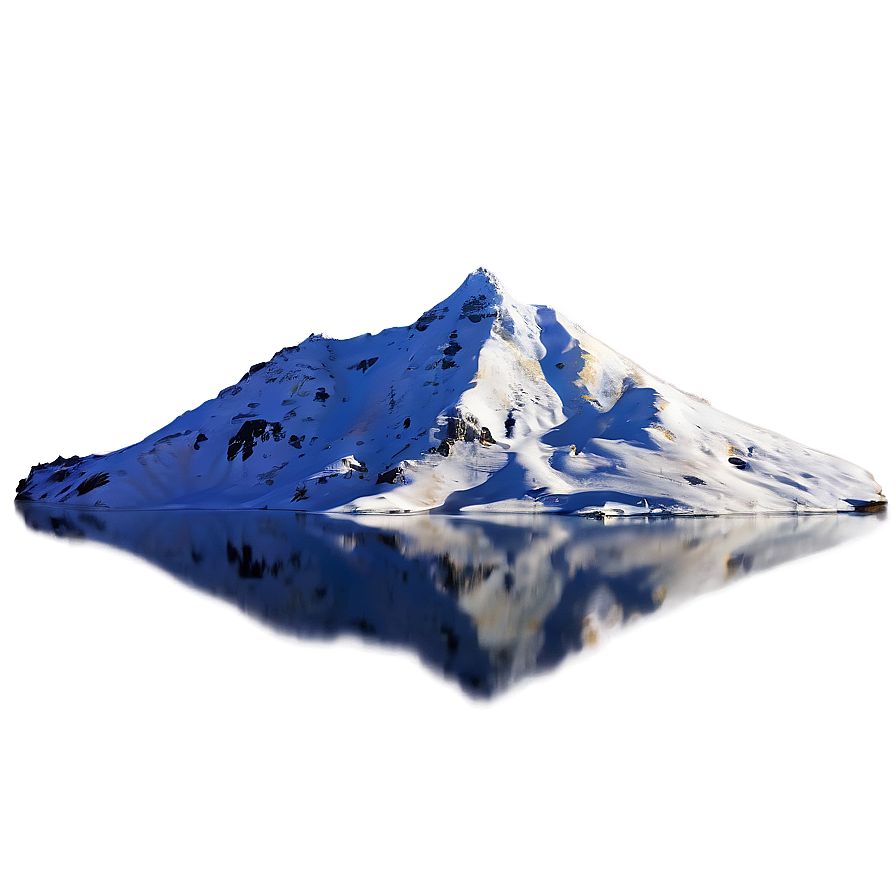 Snowy Mountain Sunrise Png 72 PNG image