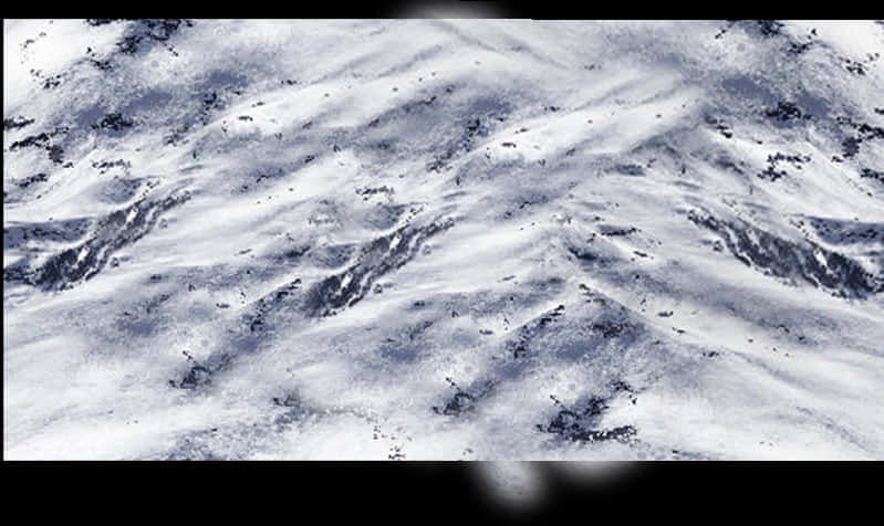 Snowy Mountain Texture PNG image