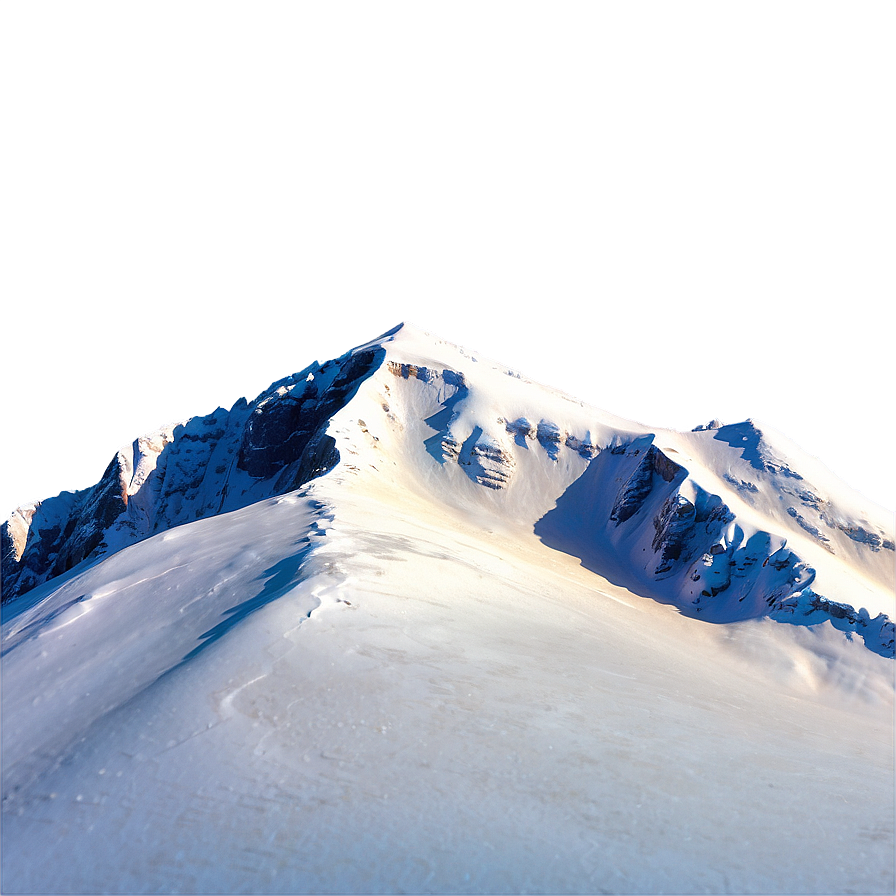 Snowy Mountain Twilight Png 96 PNG image