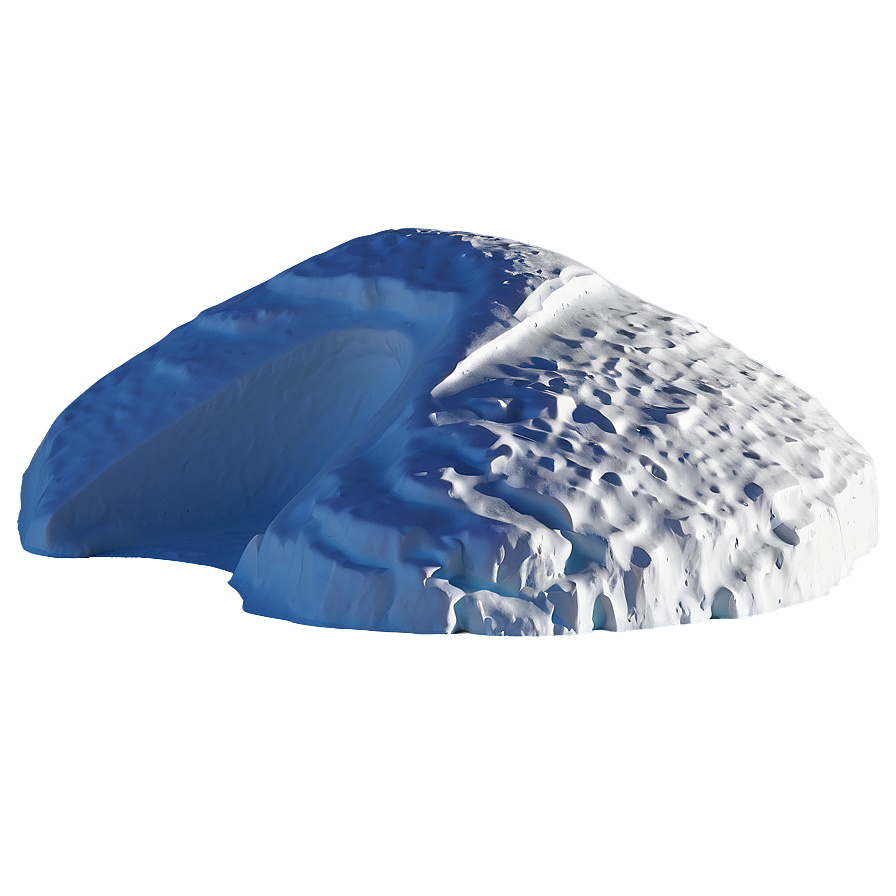 Snowy Mountain With Igloo Png 06252024 PNG image