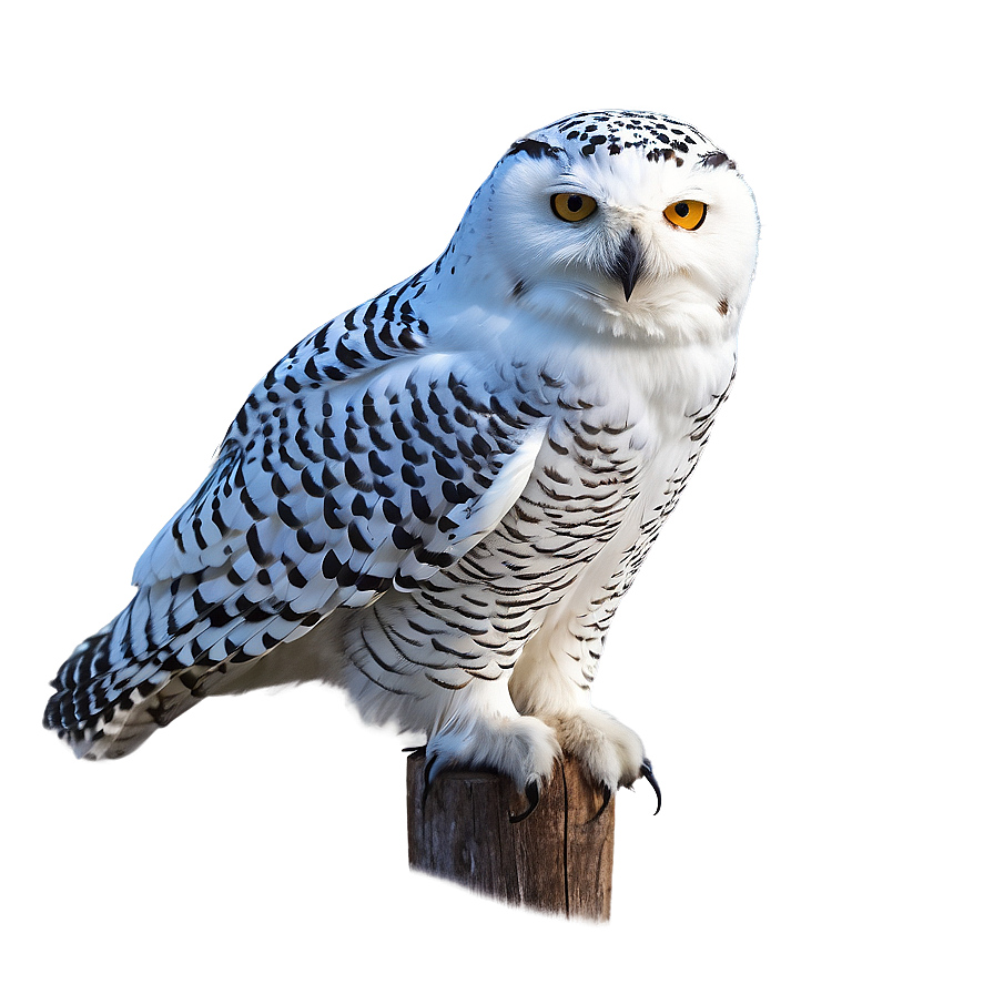 Snowy Owl North Pole Png 06122024 PNG image