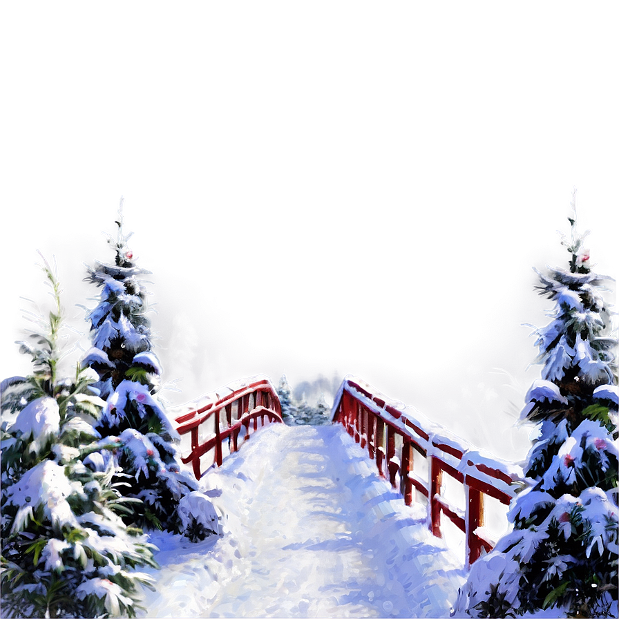 Snowy Path Png 69 PNG image