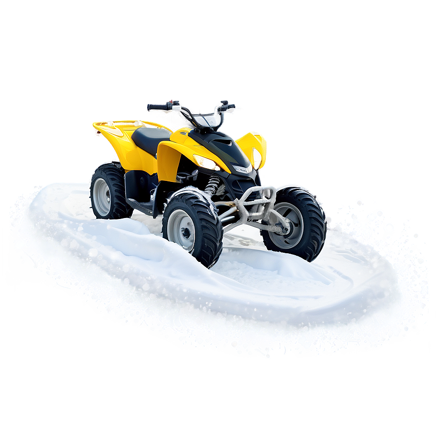 Snowy Terrain Quad Bike Png Ntx PNG image