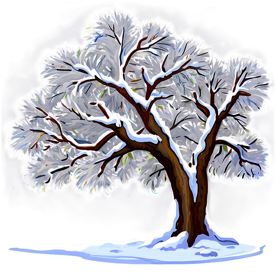 Snowy Tree Png 97 PNG image