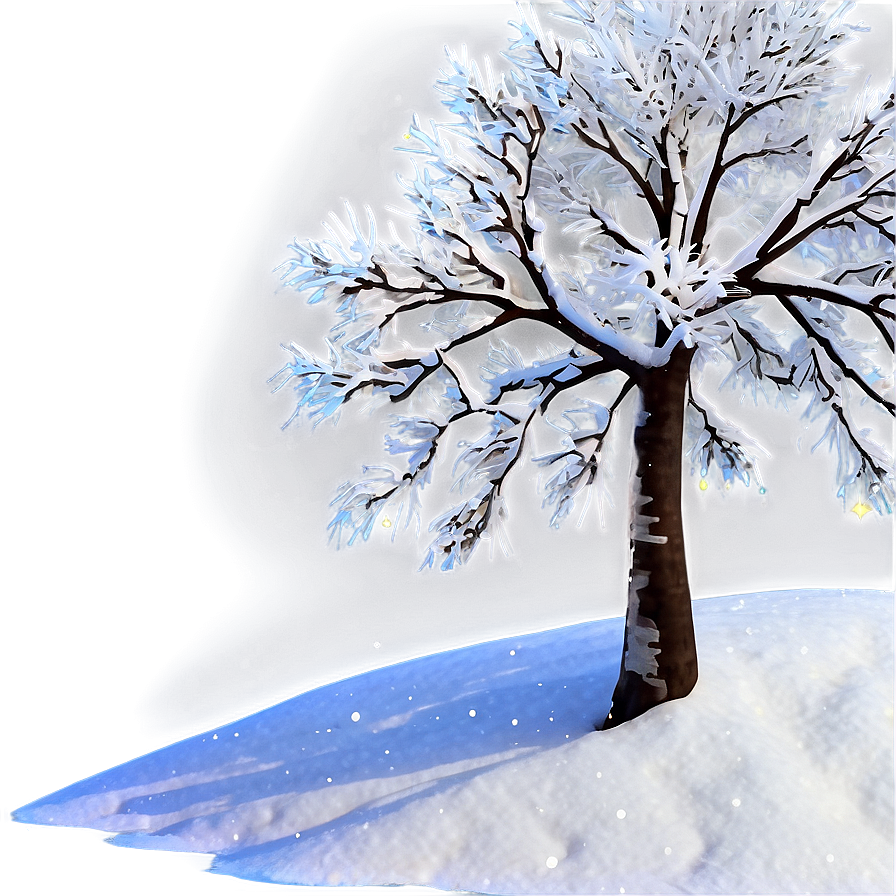 Snowy Tree Png Poy43 PNG image