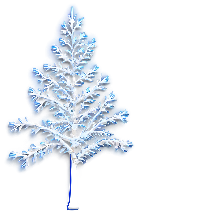 Snowy Tree Silhouette Png 06272024 PNG image