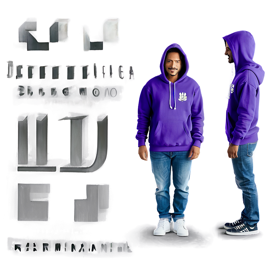 Snug Purple Hoodie Representation Png 88 PNG image