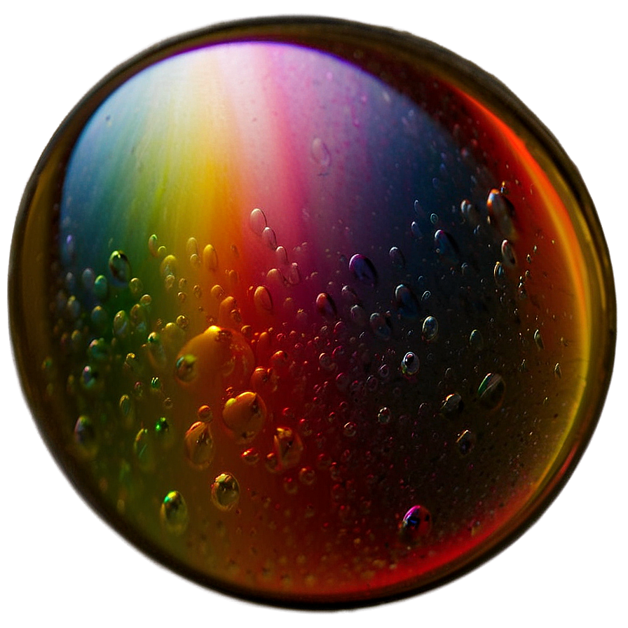 Soap Bubble With Color Spectrum Png 80 PNG image