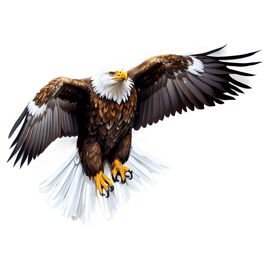 Soaring Golden Eagle Png Srj PNG image