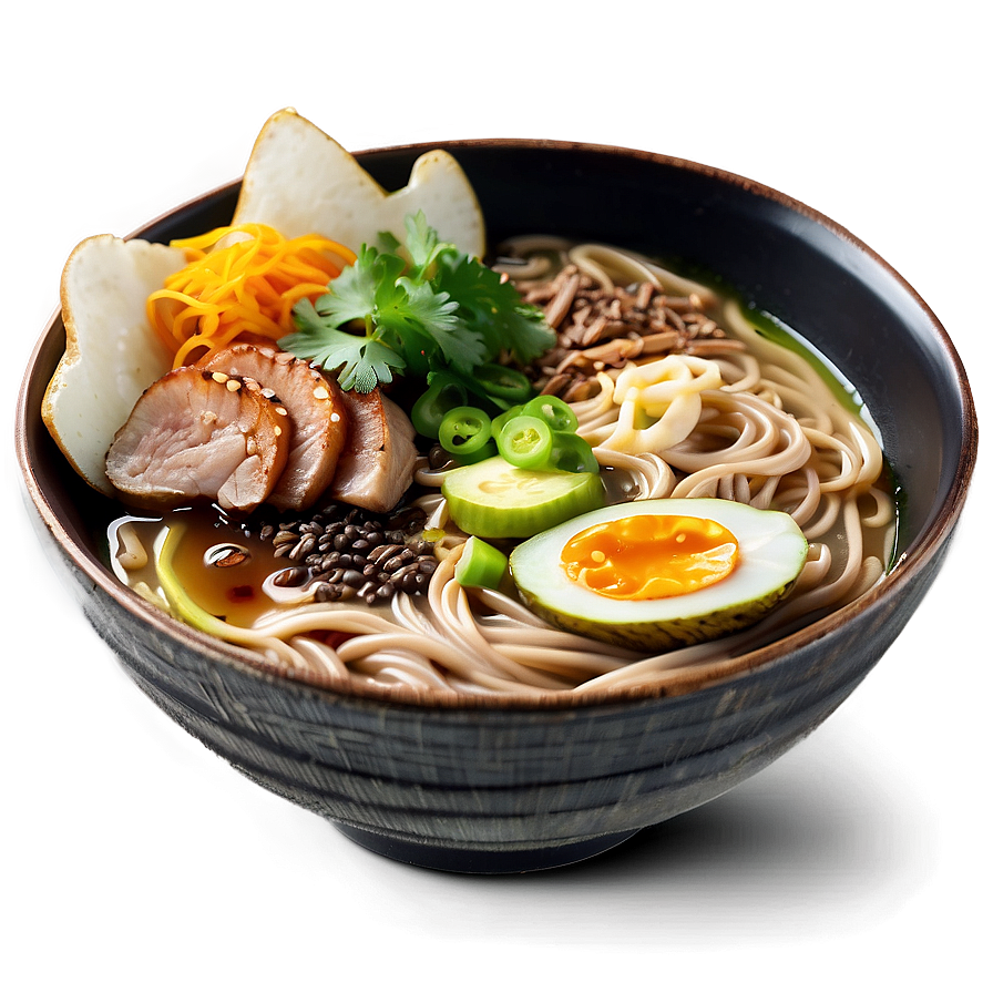 Soba Ramen Bowl Png Unu PNG image