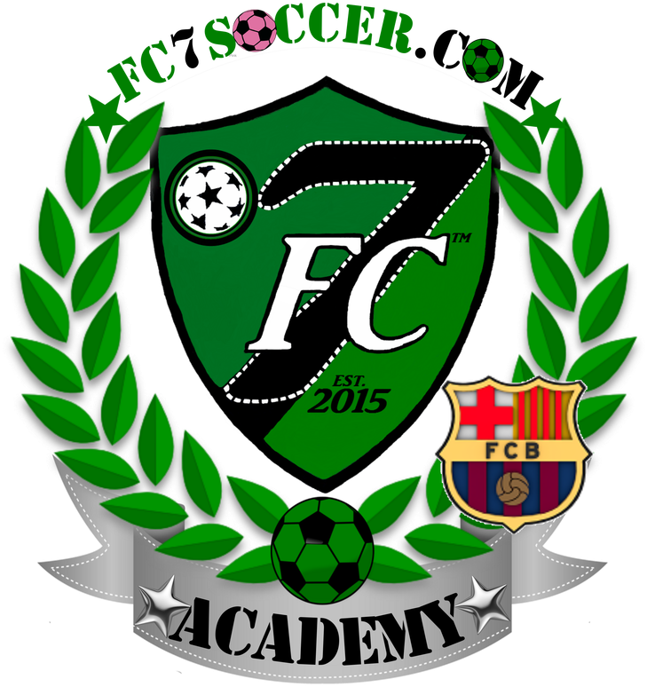 Soccer Academy Crestwith Laurel Wreath PNG image