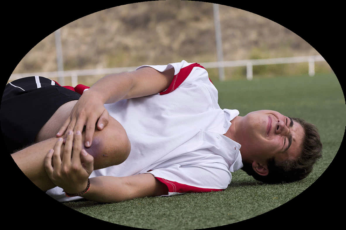 Soccer Injury Pain PNG image