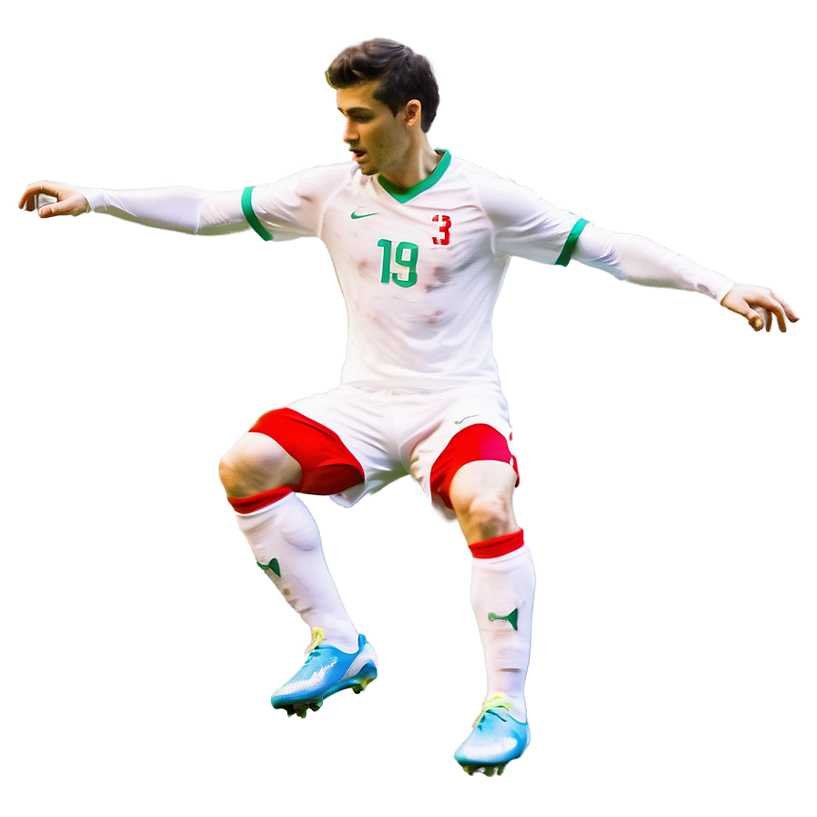 Soccer Player Action Png Bqc43 PNG image