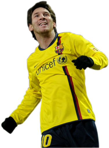 Soccer_ Player_in_ Yellow_ Kit PNG image