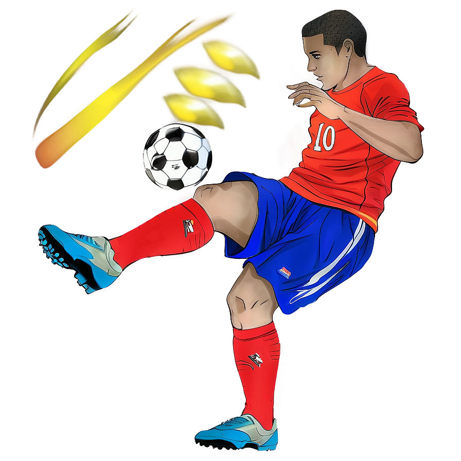 Soccer Player Silhouette Png Ftc PNG image