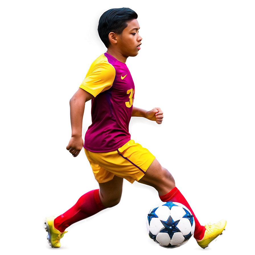 Soccer Player Solo Run Png Mir PNG image