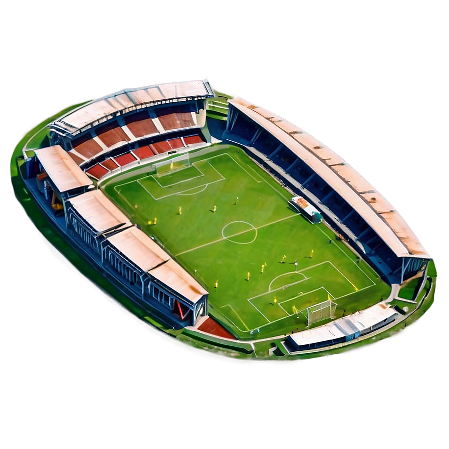 Soccer Stadium Aerial View Png 06252024 PNG image