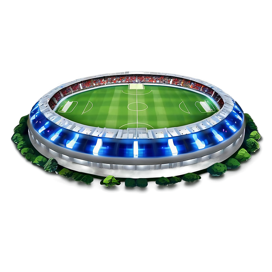 Soccer Stadium At Night Png Rey12 PNG image