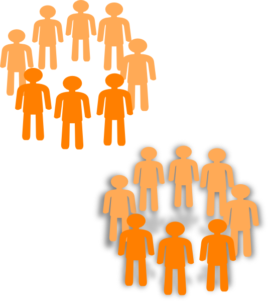 Social Hierarchy Concept Illustration PNG image